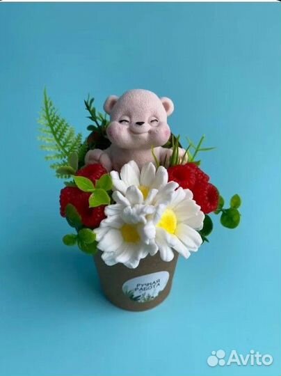 Букеты из мыла ручной работы