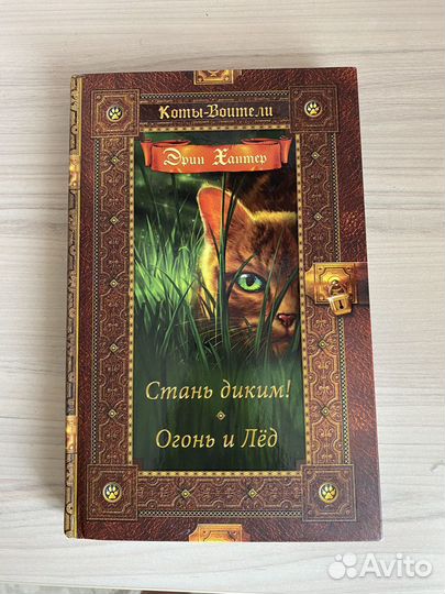 Коты воители книги стань диким+огонь и лед