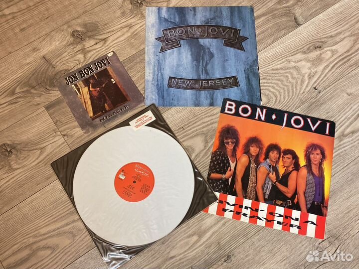 Jon Bon Jovy lp, maxi-singles 12’’