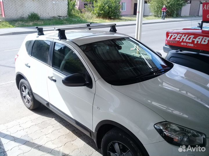 Багажник на крышу Ниссан Кашкай J10, Аэро