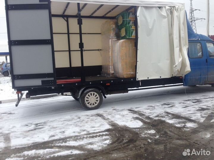 Грузоперевозки на газели по городу, межгород