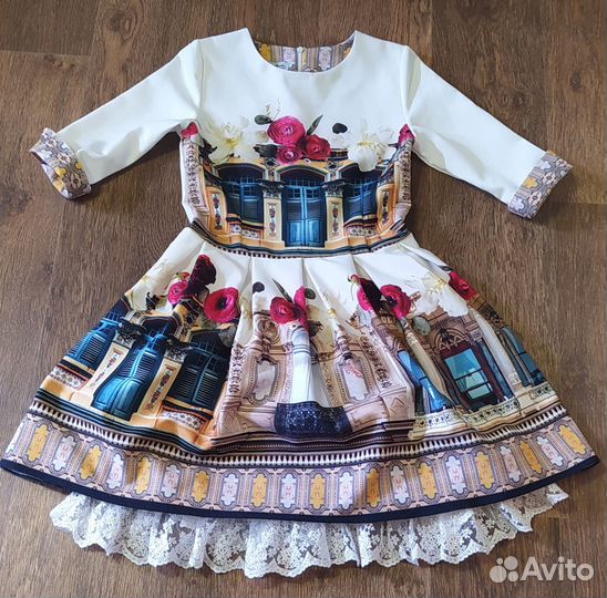 Платье нарядное для дев.8-10лет Турция