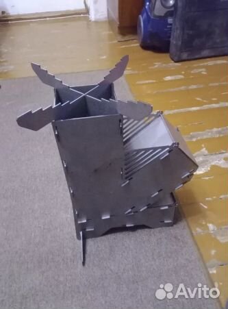 Походная печь (щепочница)