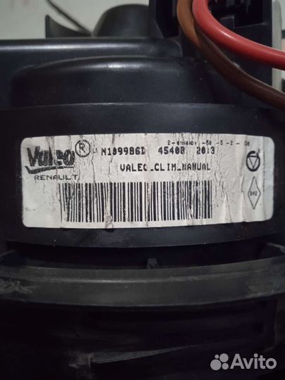 Моторчик печки logan2 sandero2 duster kaptur