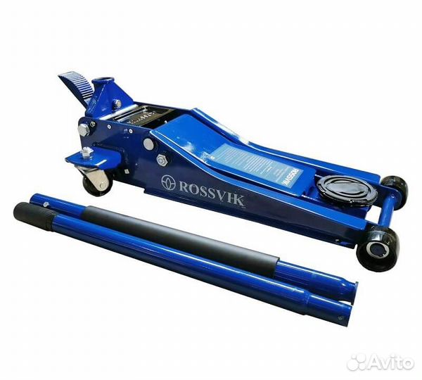 Россвик низкопрофильный домкрат 3т с педалью