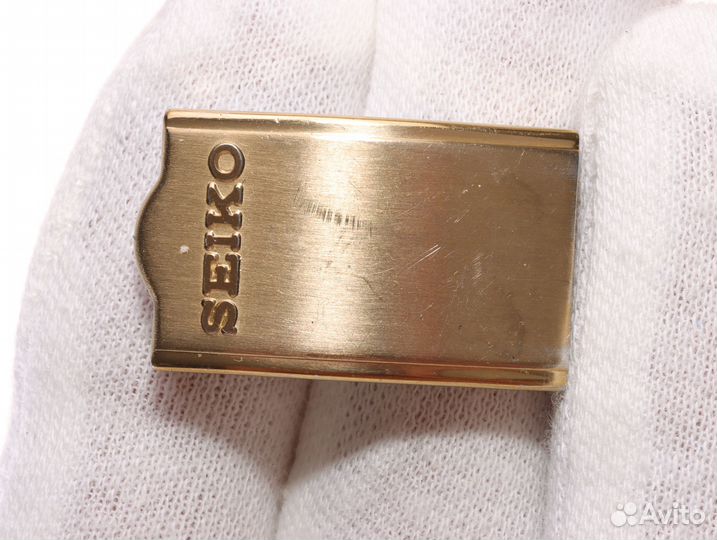 Seiko Щиток Защёлки Браслета Винтаж
