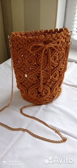 Сумка женская макраме