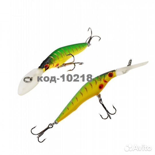 Воблер дл:50мм 2.5гр загл 0-0.5м Amafish riptide