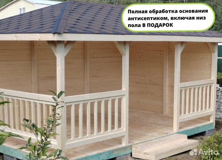 Летняя беседка