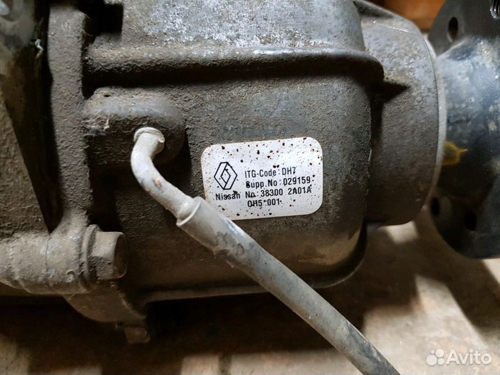 Редуктор заднего моста Renault Duster