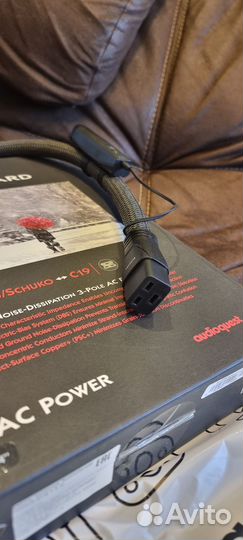 Audioquest blizzard C19 1.0m оригинал