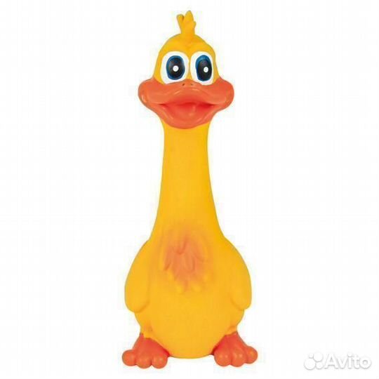 Trixie Утка из латекса игрушка для собак жевательн