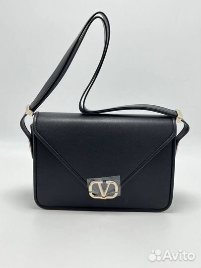 Сумка клатч valentino натуральная кожа