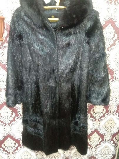 Шуба нутрия бу