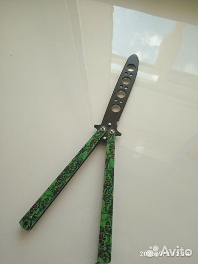 Тренировочный нож бабочка