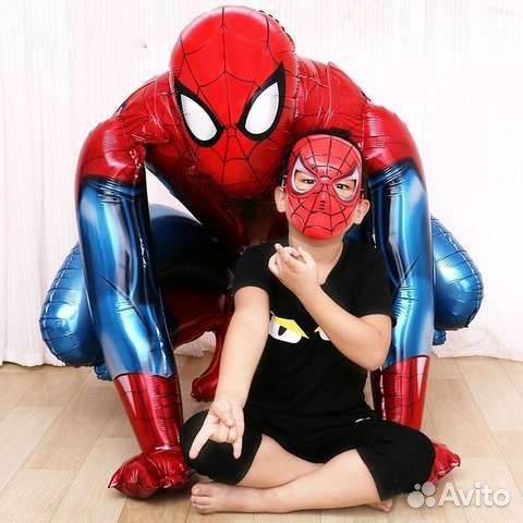 Человек-паук (шар 94 см в высоту)