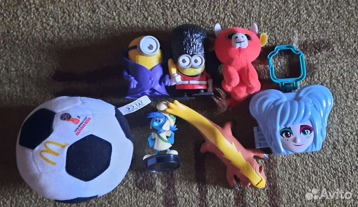 Игрушки из макдональдса