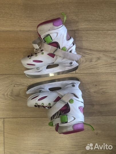 Коньки детские раздвижные Nordway Julia 30-33