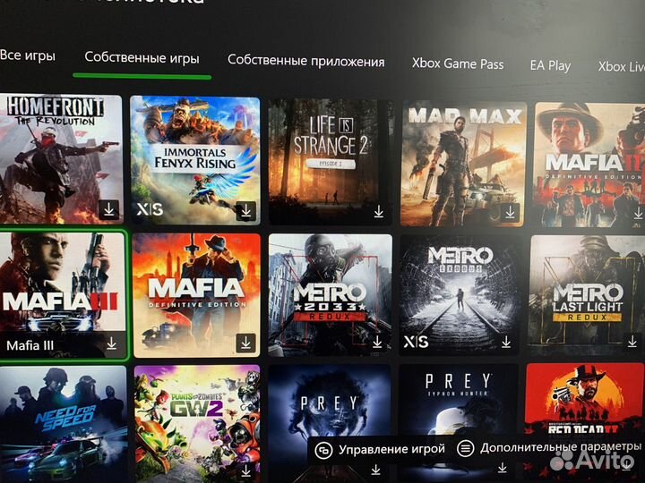 Игры на xbox series s