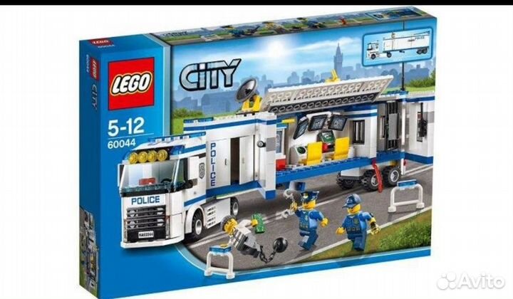 Lego city 60044 полный набор в хорошем состоянии