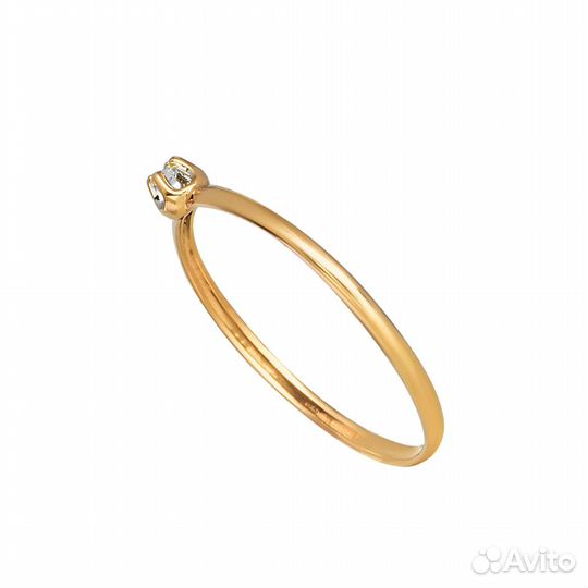 Кольцо Золото с бриллиантом