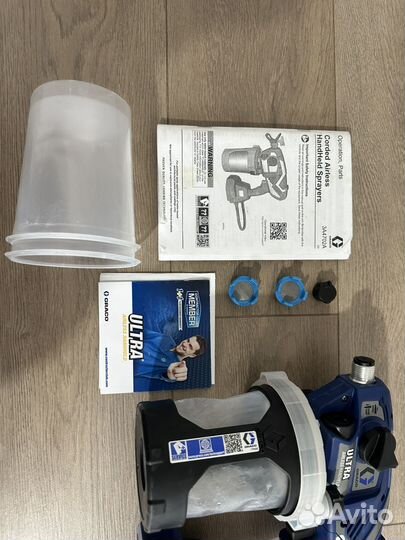 Краскопульт безвоздушный graco ultra