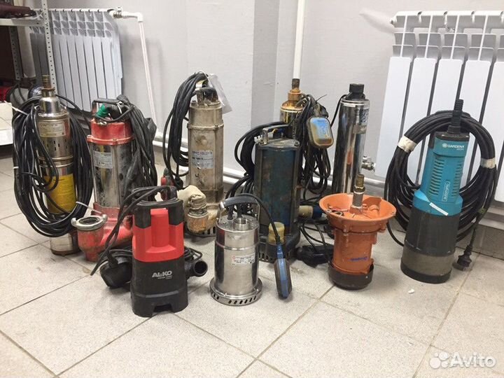 Ремонт насосов и насосных станций