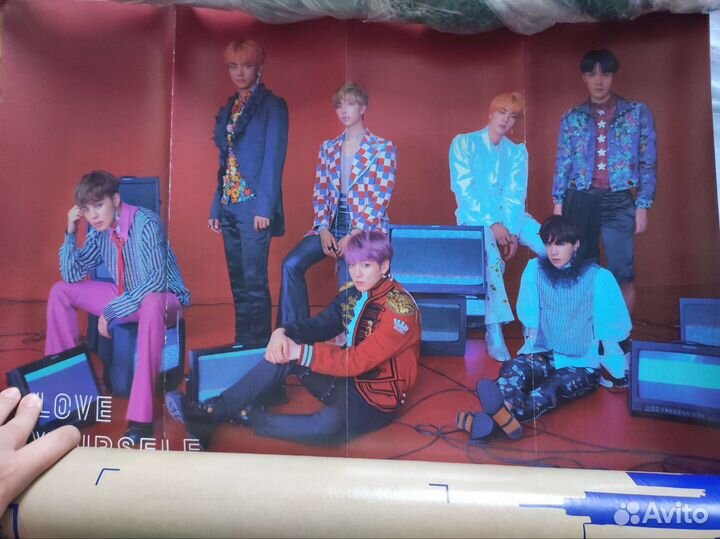 BTS плакаты комплектом