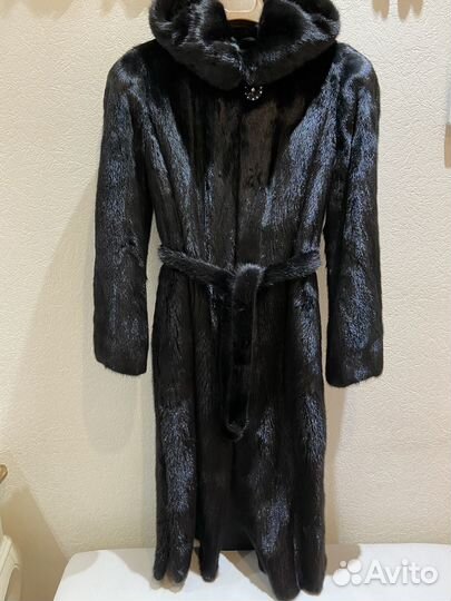 Шуба норковая Новоторжская норка р 44