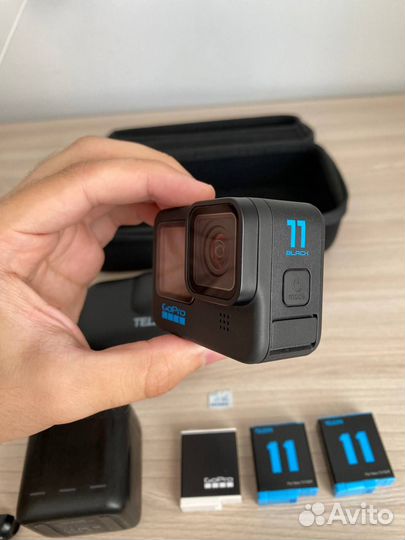 Экшн-камера GoPro hero 11 Black Edition (комплект)