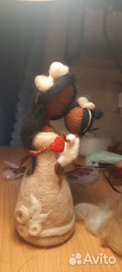 Семейный портрет, уникальный подарок, куклы