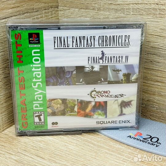 Игра PS1 лицензия Final Fantasy Chronicles