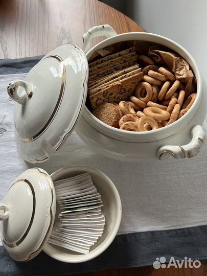 Супница масленка СССР