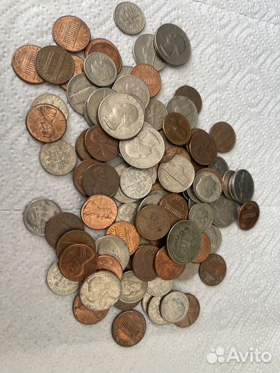 Монеты центы США usa