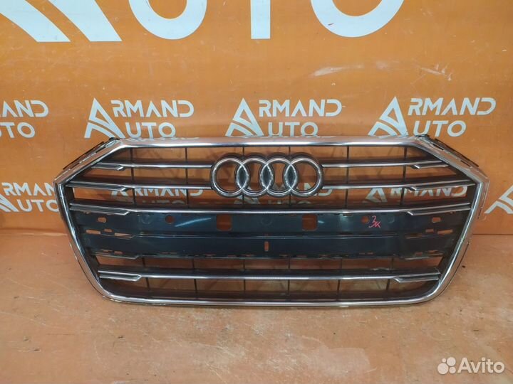 Решетка радиатора Audi A8 4 D5 2017-Нв