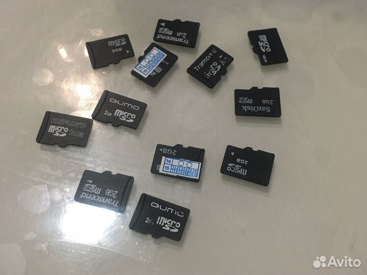 Карта памяти MicroSD 2GB