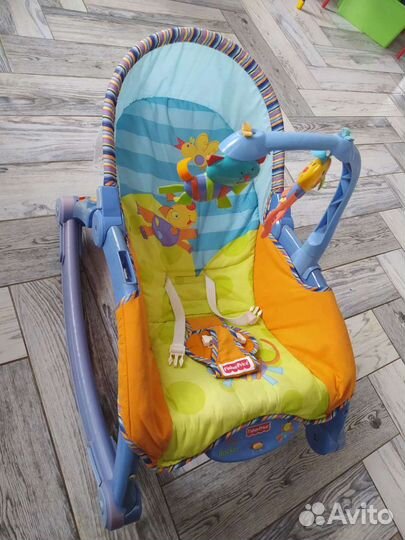 Шезлонг fisher price