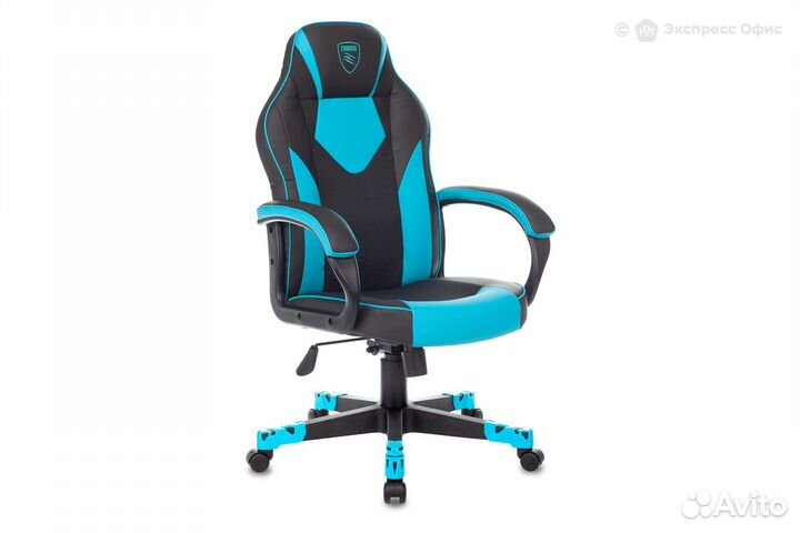 Кресло игровое Zombie Game 17 blue