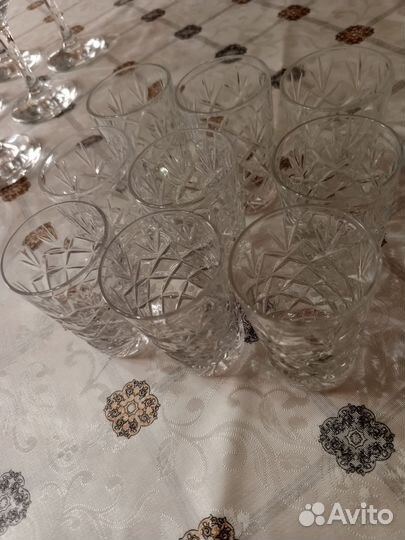 Хрустальные рюмки СССР