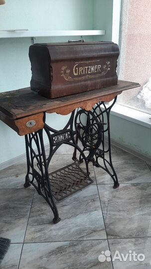 Швейная машинка старинная gritzner
