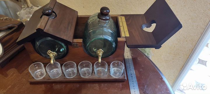 Набор для подачи, диспенсер для коньяка, водки
