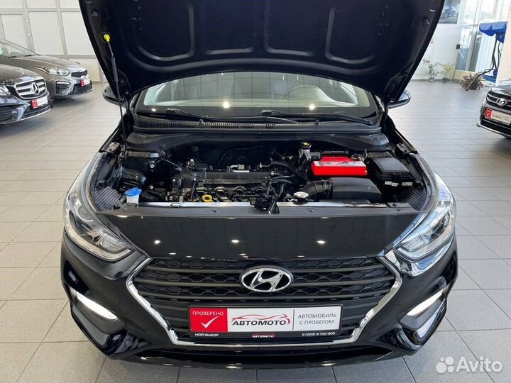 Hyundai Solaris 1.6 AT, 2018, 74 272 км