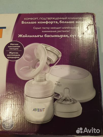 Молокоотсос электрический philips avent
