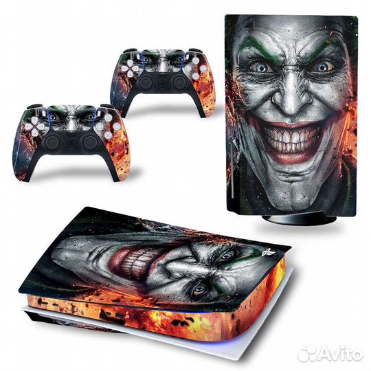 Наклейки на ps5 disk version