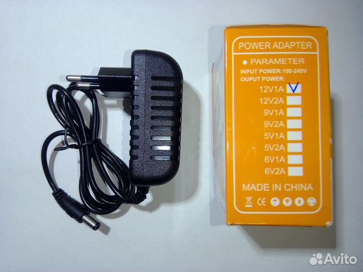 Блок питания с 220V на 12V 1А