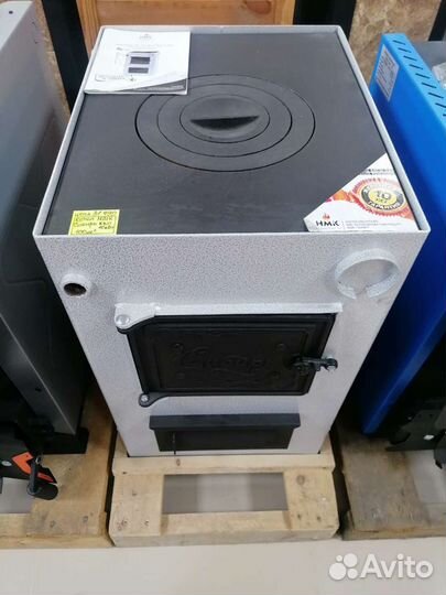 Твердотопливный котел новый