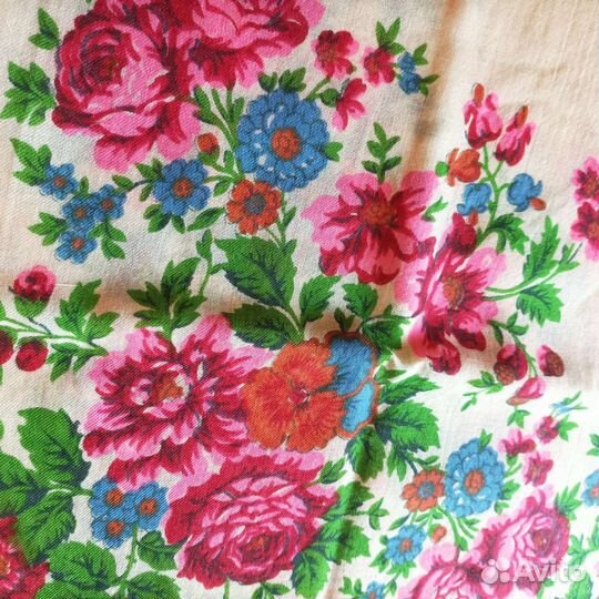 Павловопосадский платок Ппф 27 старинный