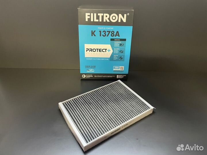 Фильтр салонный угольный VAG Filtron K1378A