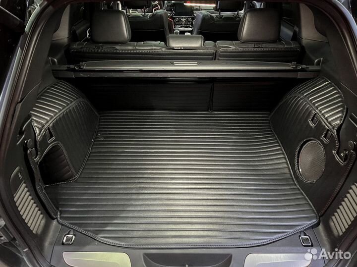 Кожаные 3D коврики в салон авто