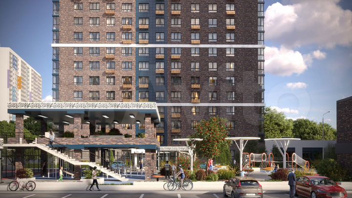 2-к. квартира, 75,3 м², 6/25 эт.